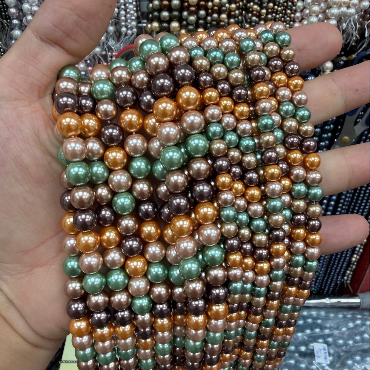 32:7A high-quality imitation Swarovski pearls (Image color 29)