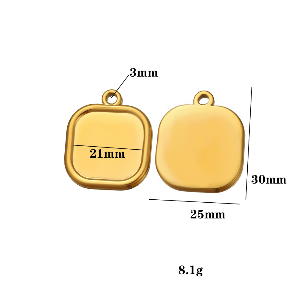5:Gold base – 21mm wide
