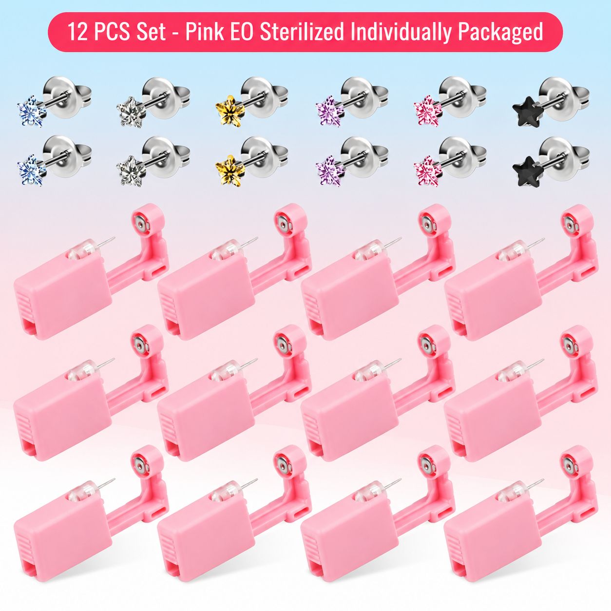 Second generation pink sterilized packaging star c