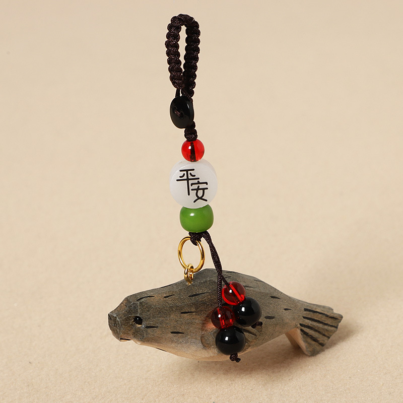 3:Wooden carved seal - peace & prosperity edition