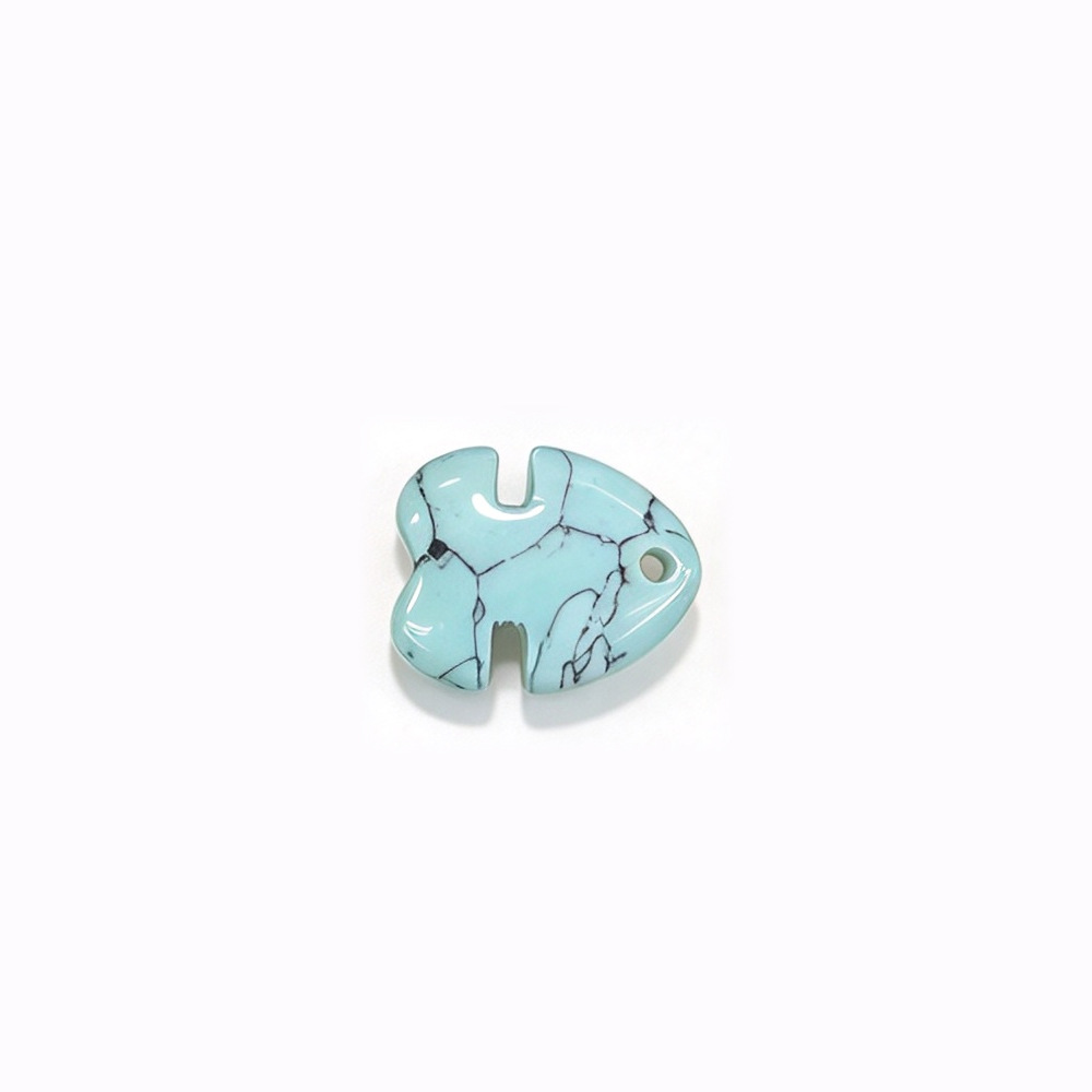 synthetic blue turquoise