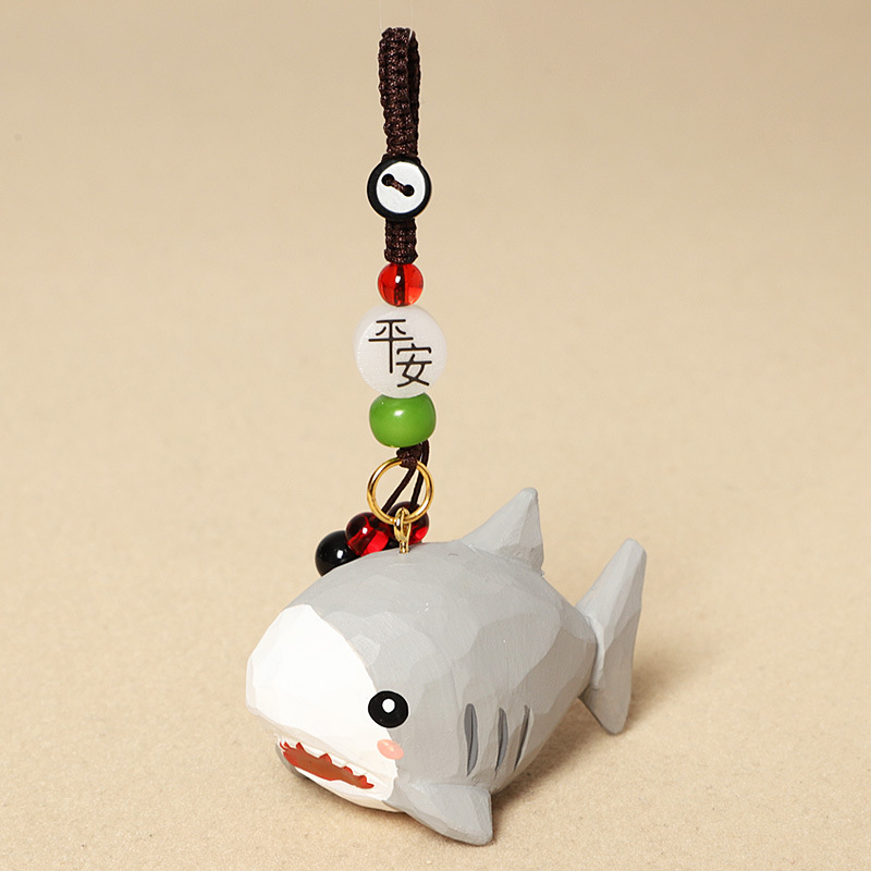 3:Wood carving big shark-safe model