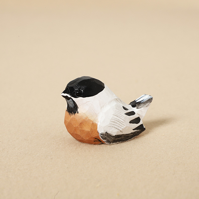 13:Wood carving magpie-ornament style
