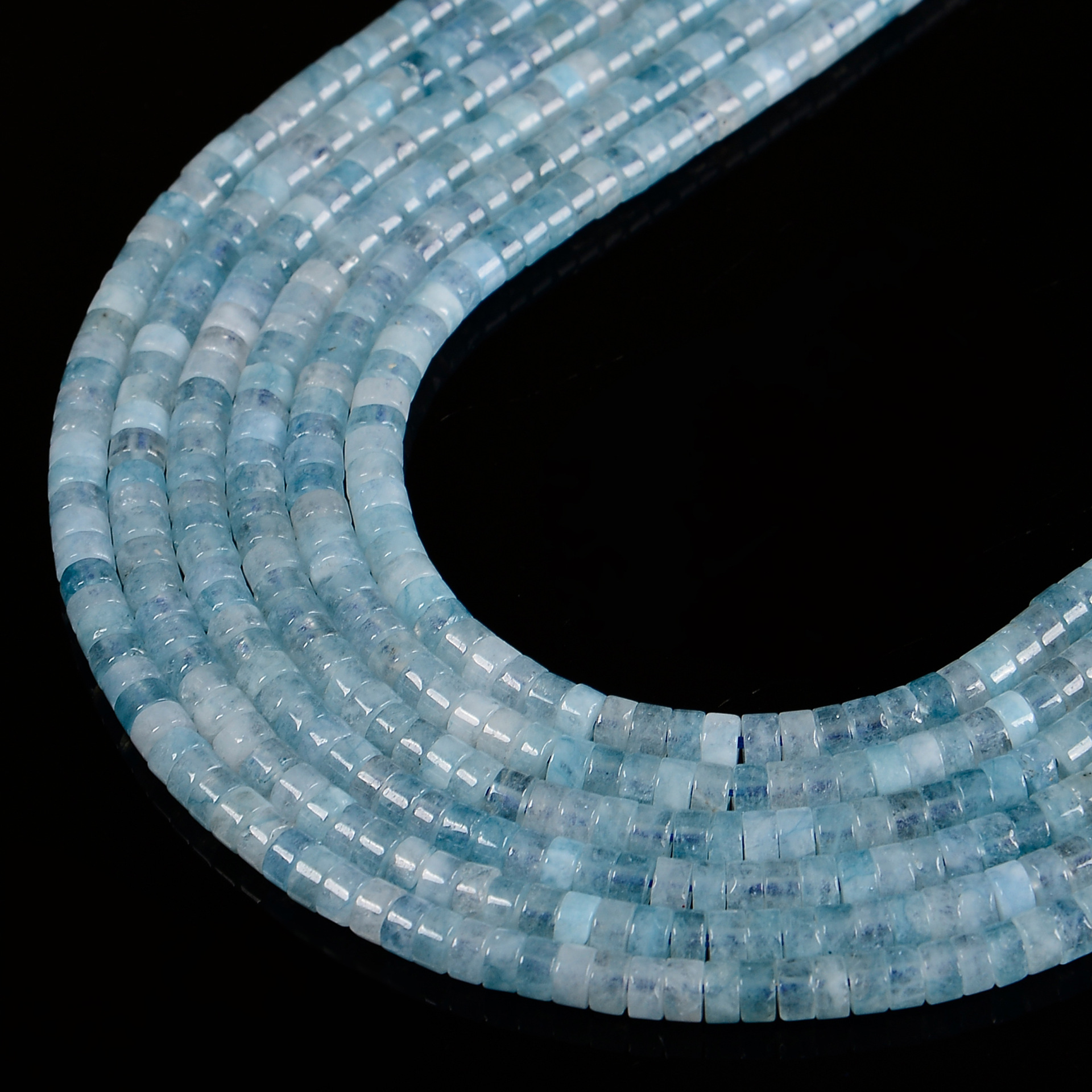 Aquamarine 2x4mm