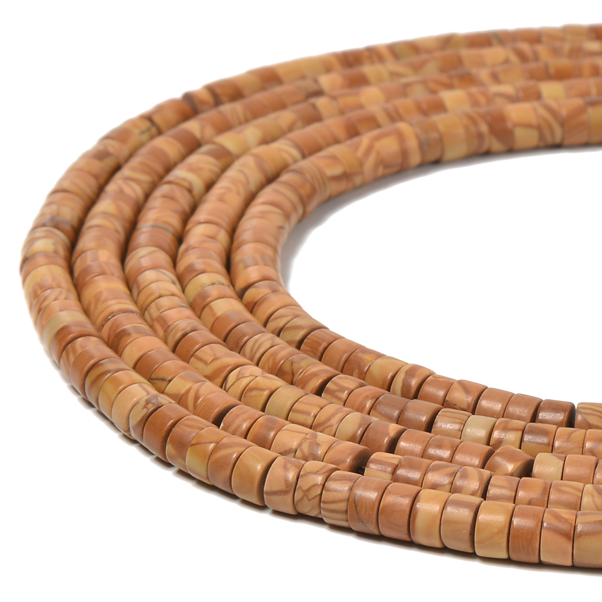 Yellow Grain Stone 2x4mm