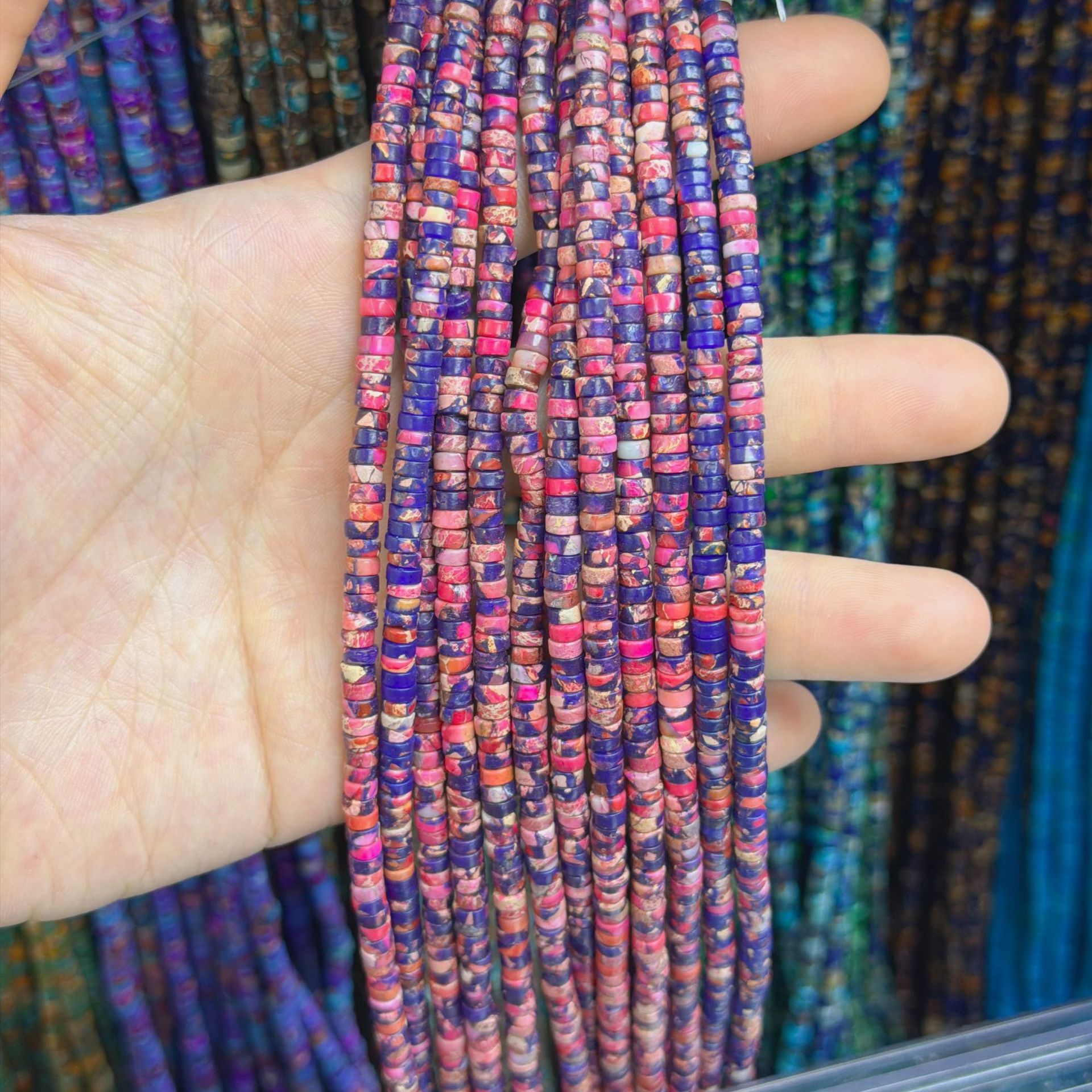 Purple-pink 4*6MM