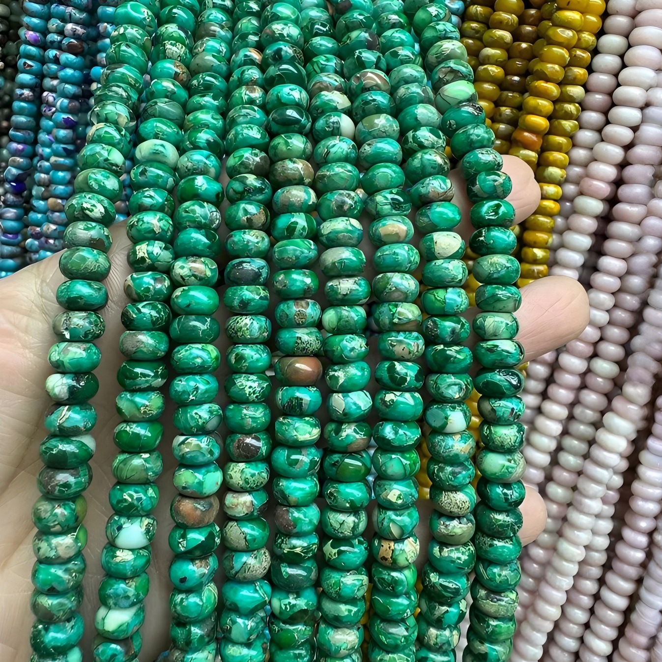 Dark green 6*10MM