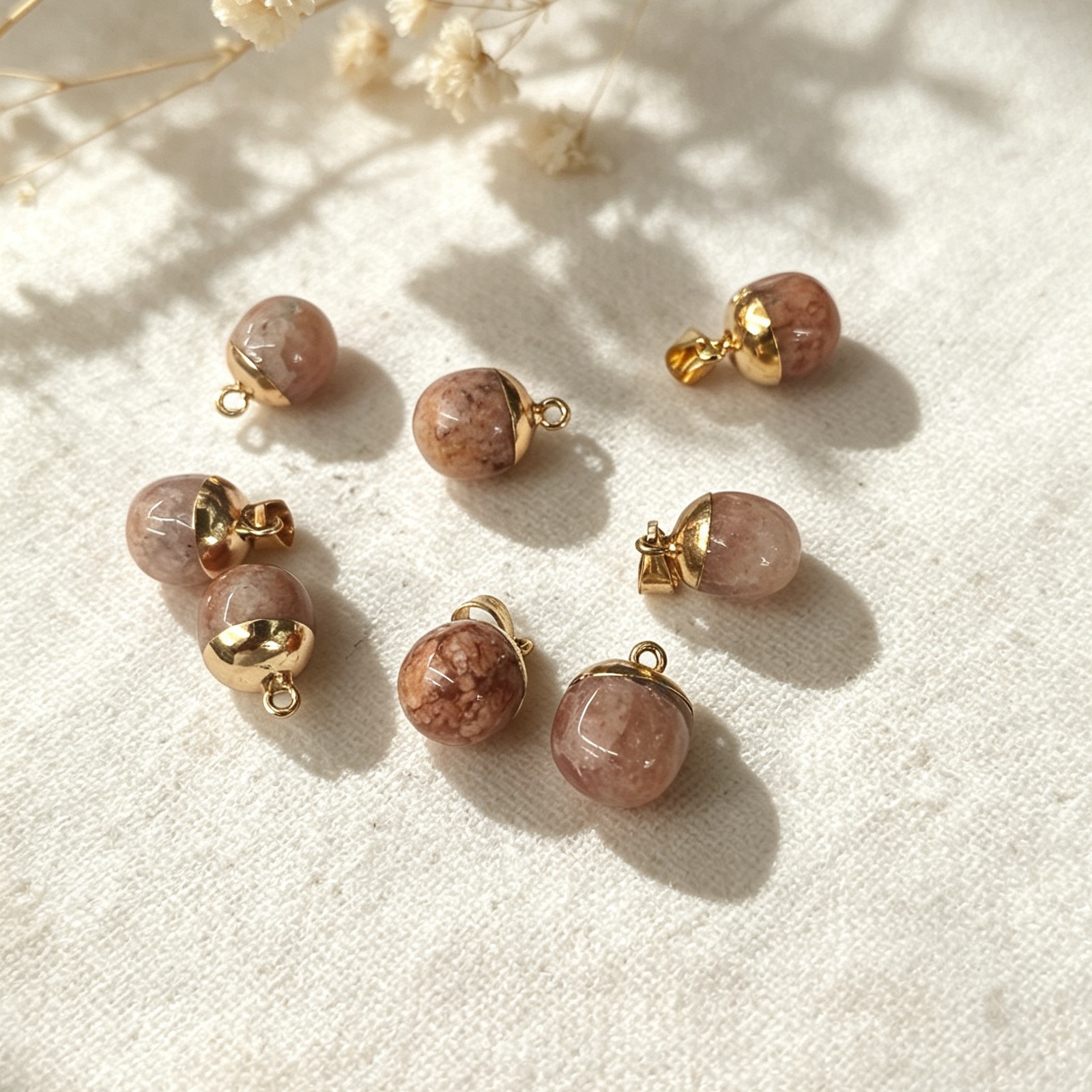 Cherry Blossom Agate 12*17mm
