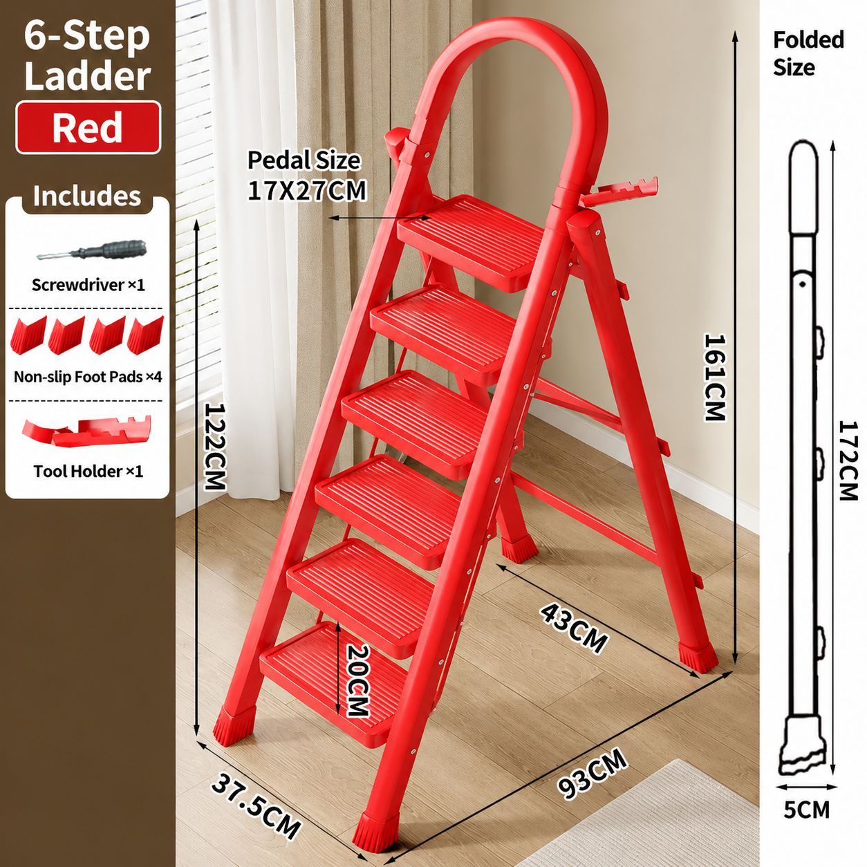 geely red 6 steps