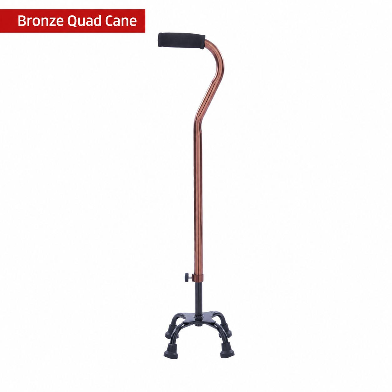 Curved handle bronze four corners