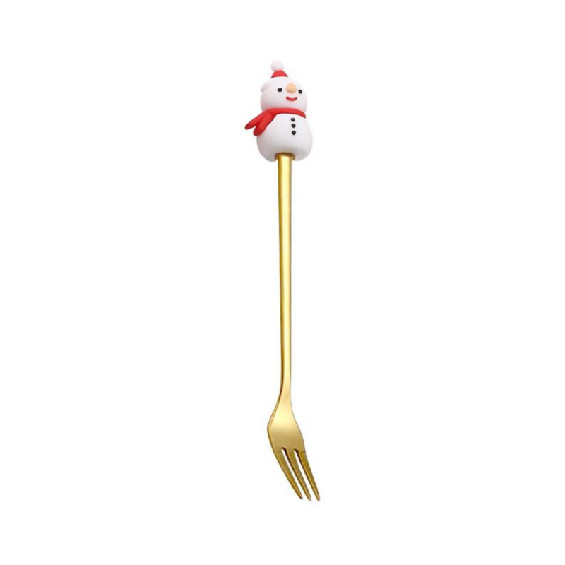 Christmas Snowman Fork