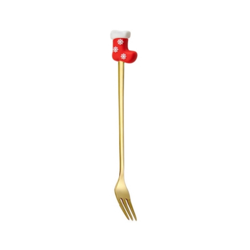 Christmas Socks Fork