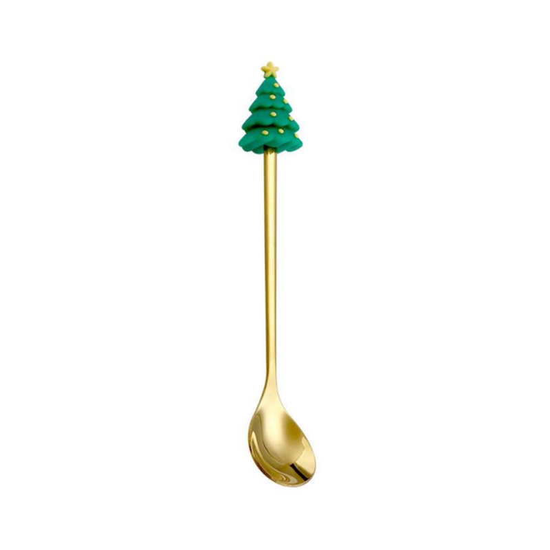 Christmas Round Tree Spoon