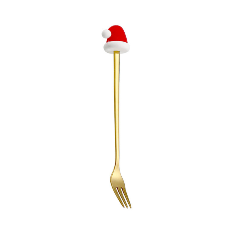 Christmas Hat Fork