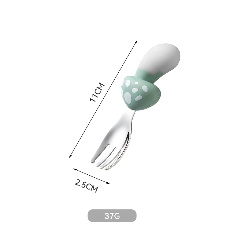 green mushroom-Single fork