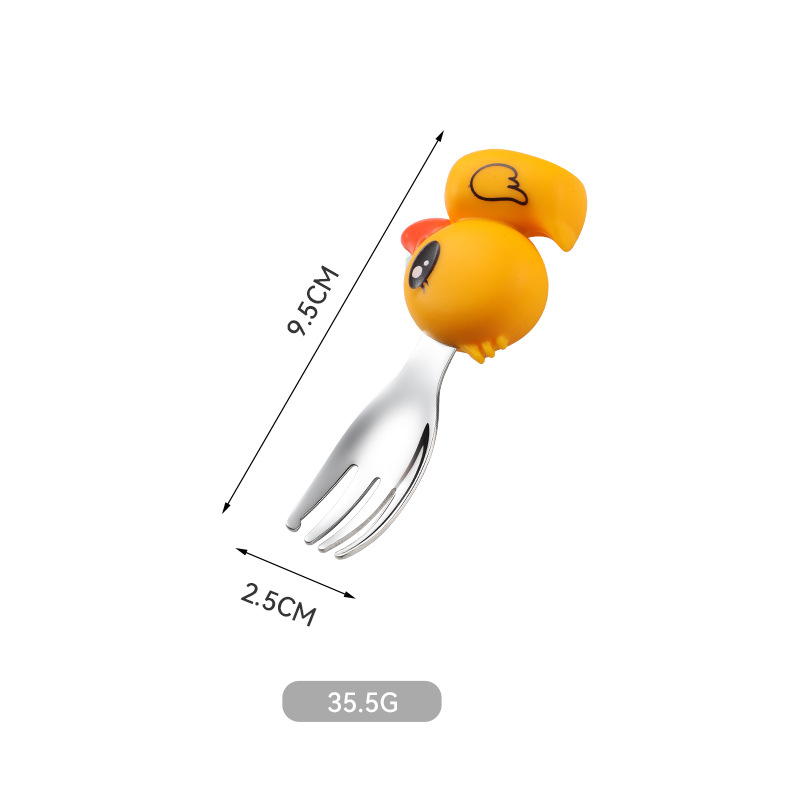 little yellow duck-Single fork