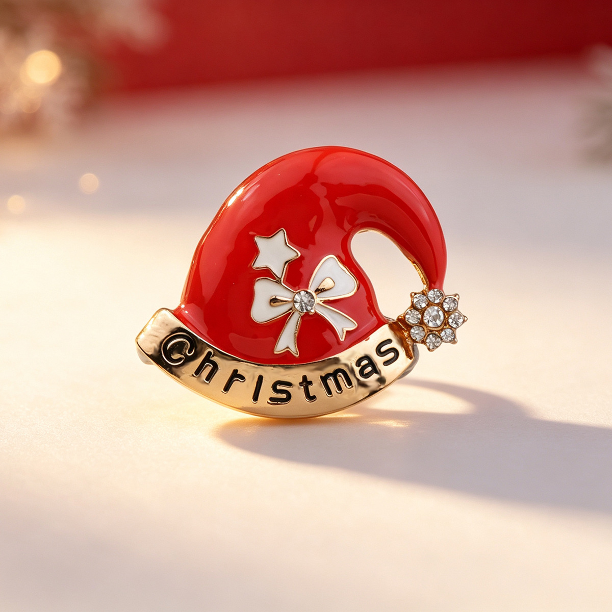 13 Snowflake Hat Brooch