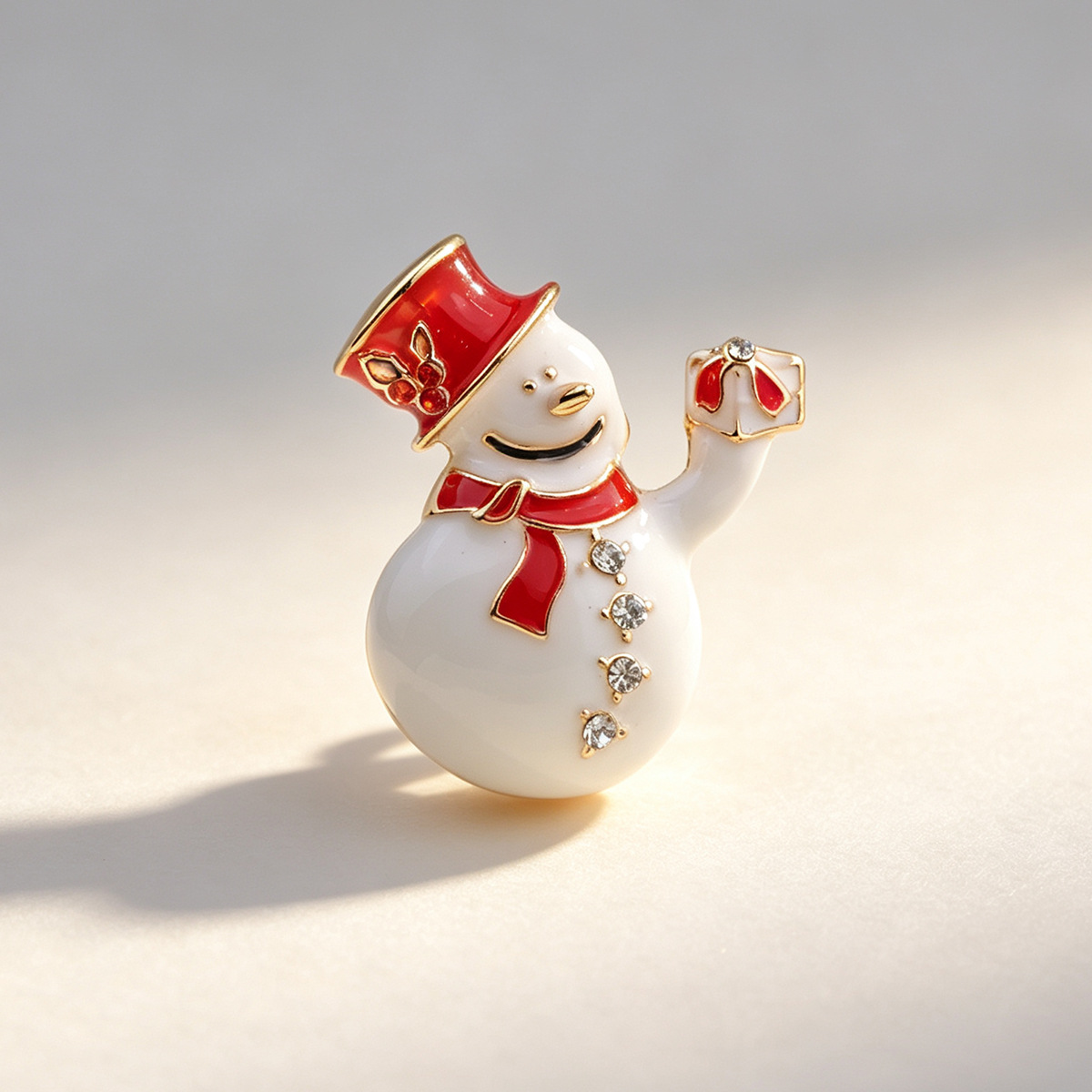 15:15 Snowman Gift Brooches