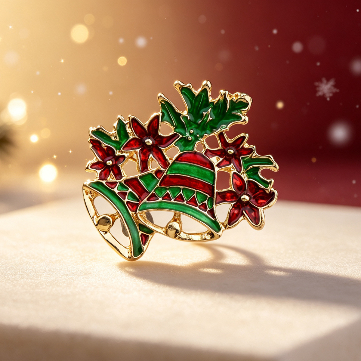 19:19 Bell Companion Brooch