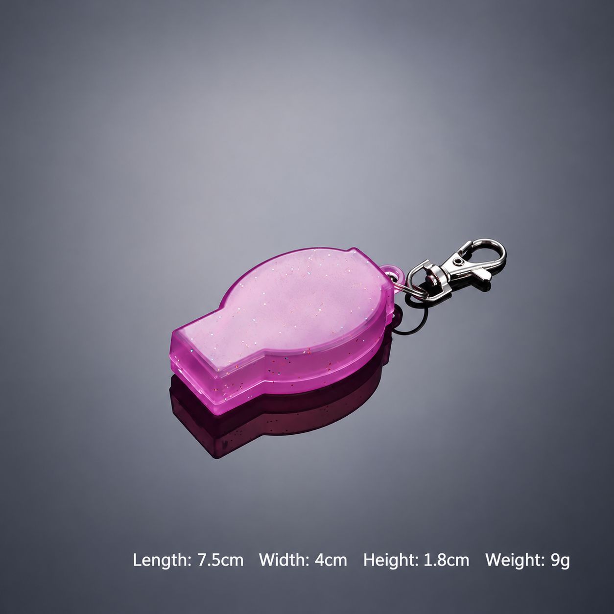 Pink camping carabiner storage box