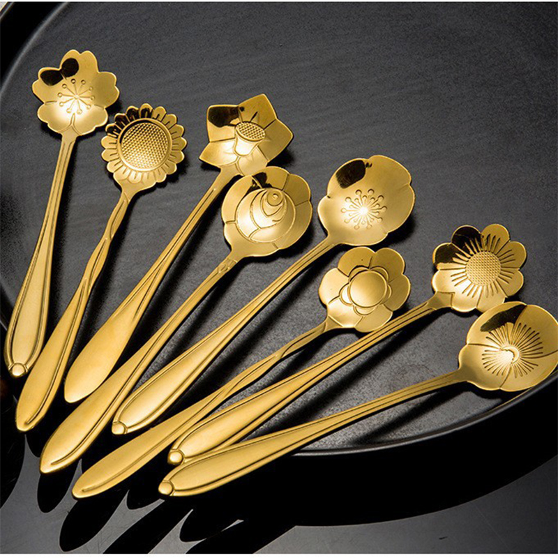 Short Handle-Gold 8 Pack