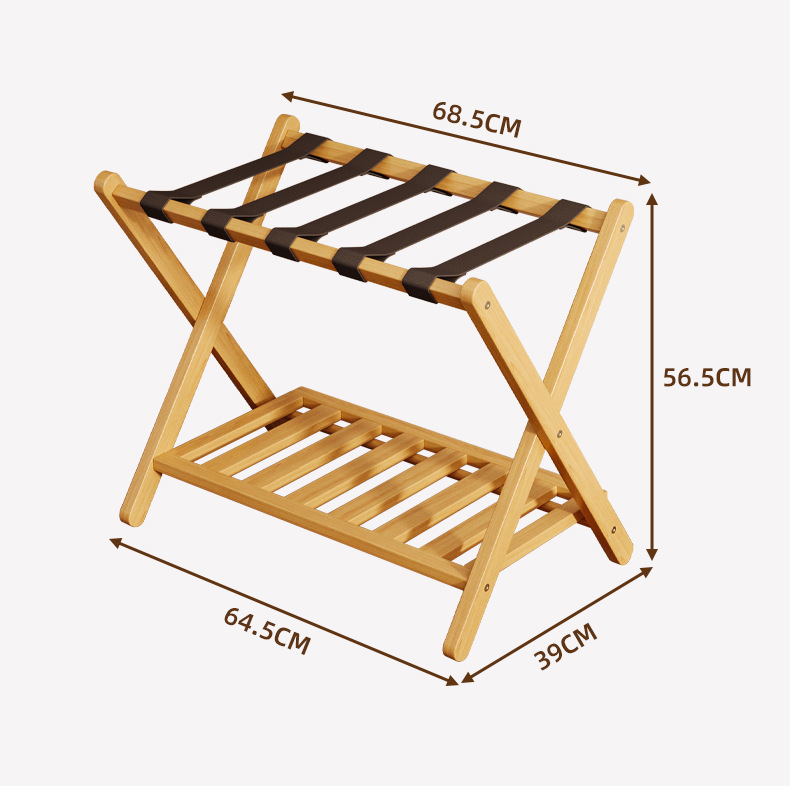 Foldable luggage rack-original color