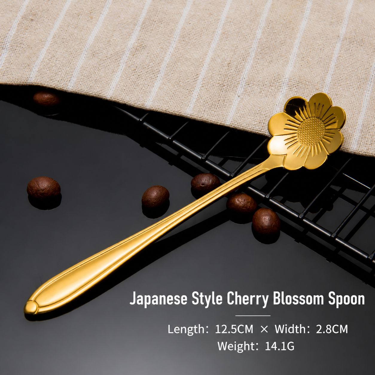 Short-Gold Cosmos Spoon
