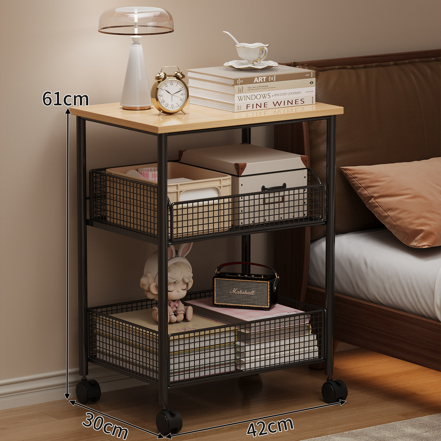 Black frame three-layer [mobile model] solid wood color plate