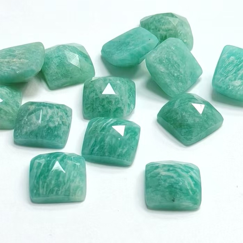 9*9mm Rounded-corner square ​Amazonite​