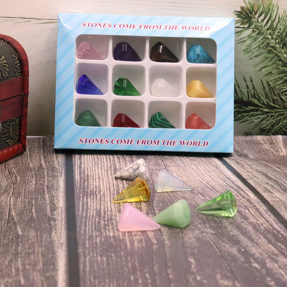 Hexagonal cone blind box [random color]