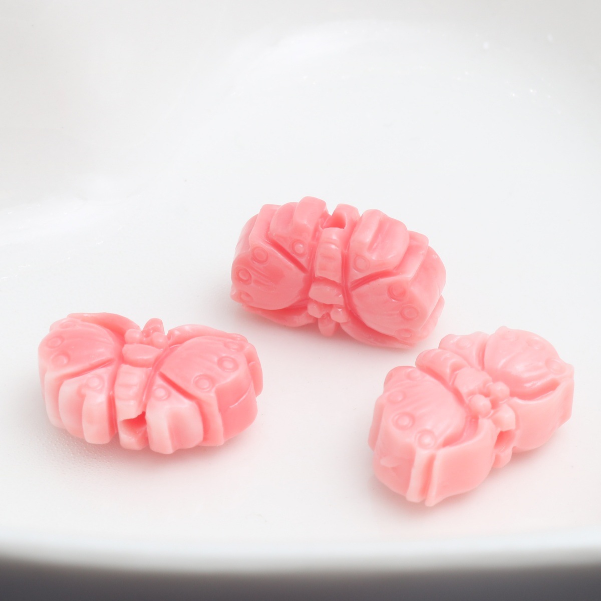 7:Watermelon red butterfly 8*12mm