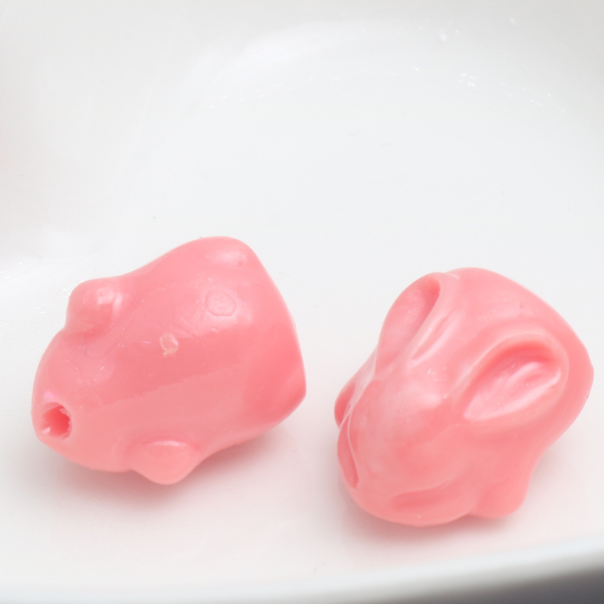 8:Watermelon red bunny 15mm