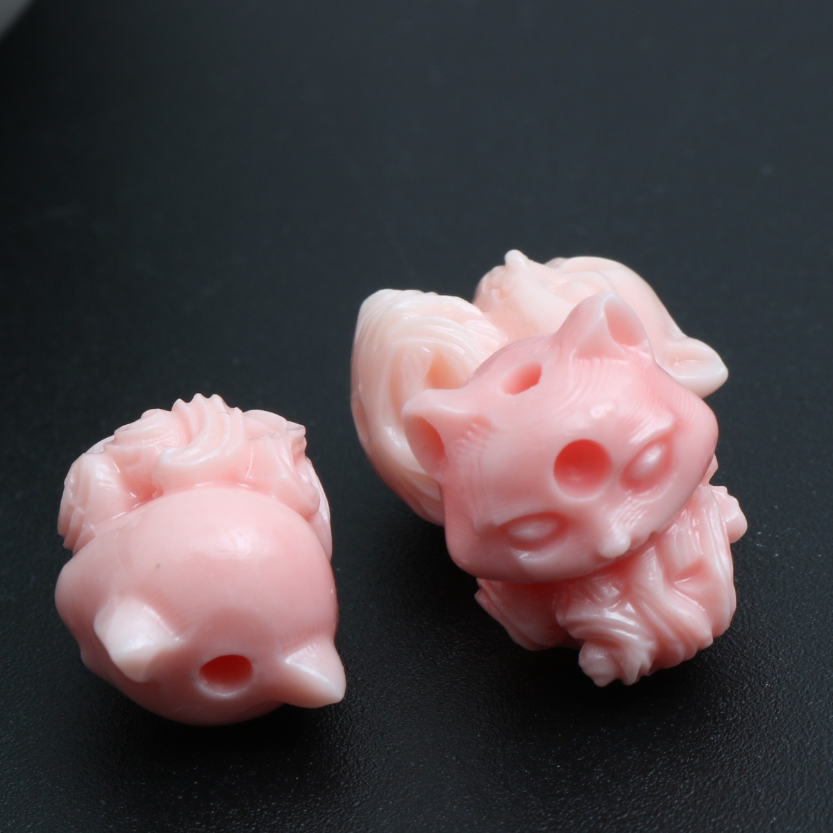 3:Watermelon red nine-tailed fox 14.5mm
