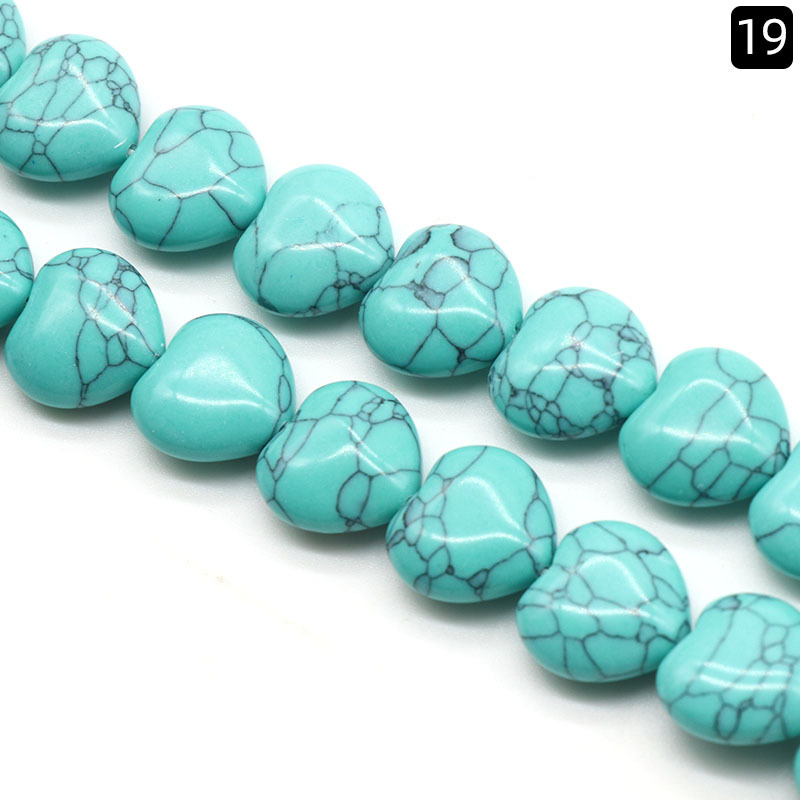 blue turquoise synthetic