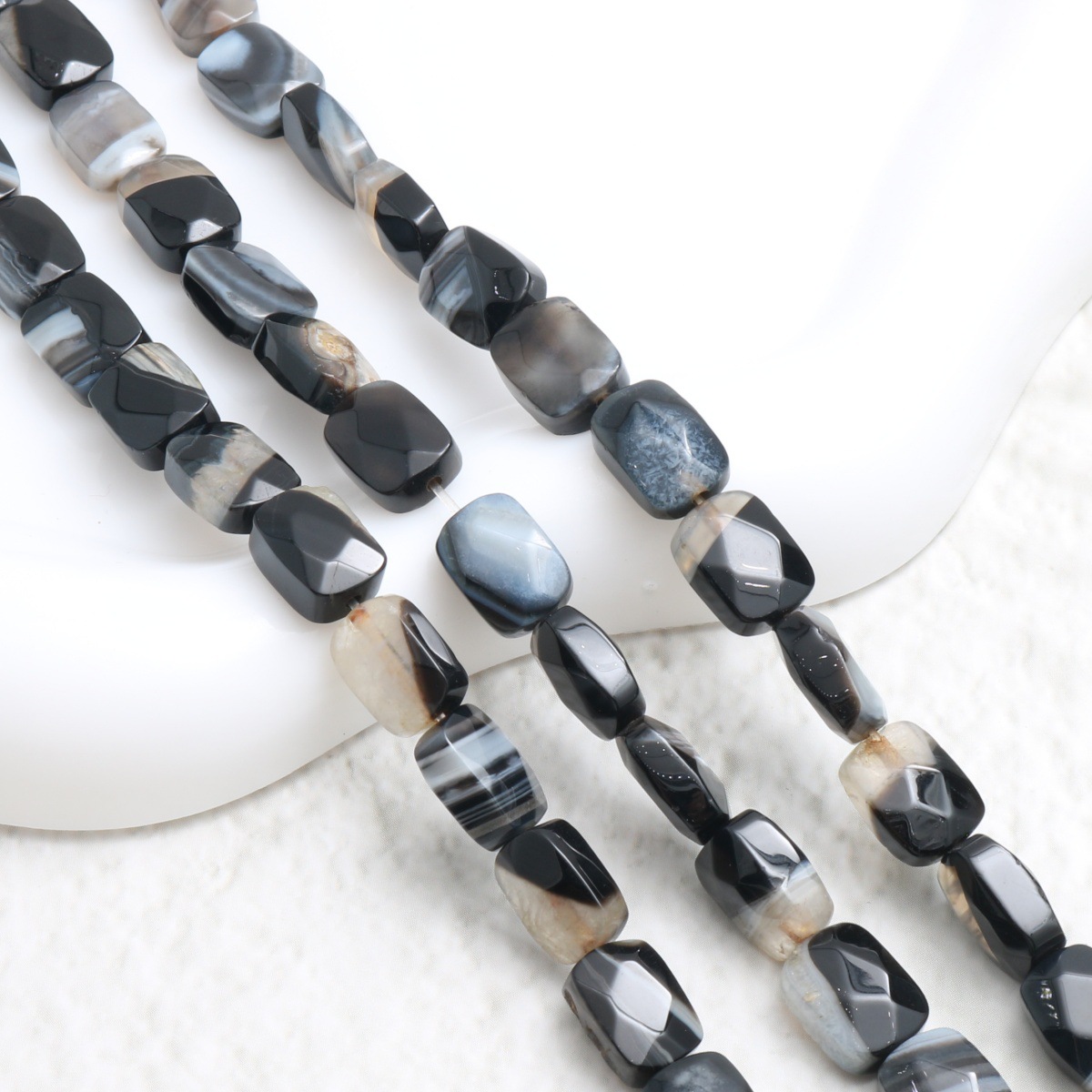 Lace Agate A 8*11mm/16pcs