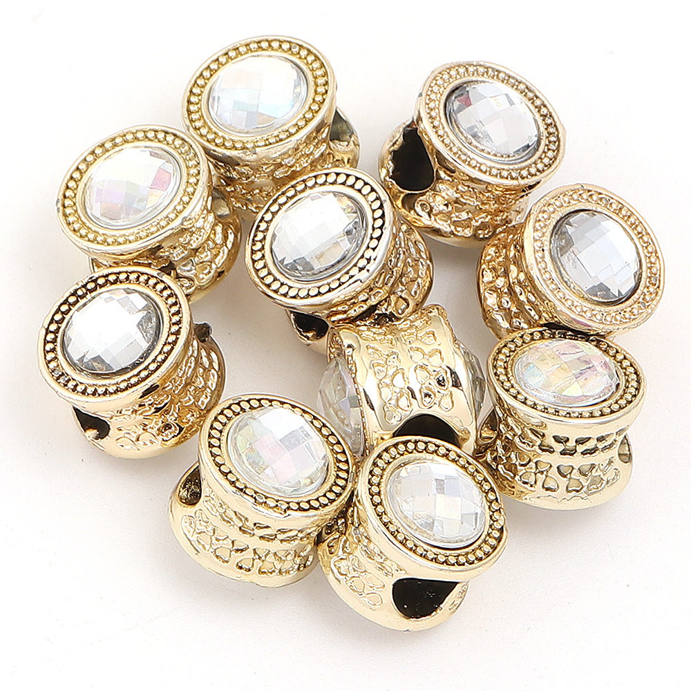 11:Transparent double-sided diamond setting
