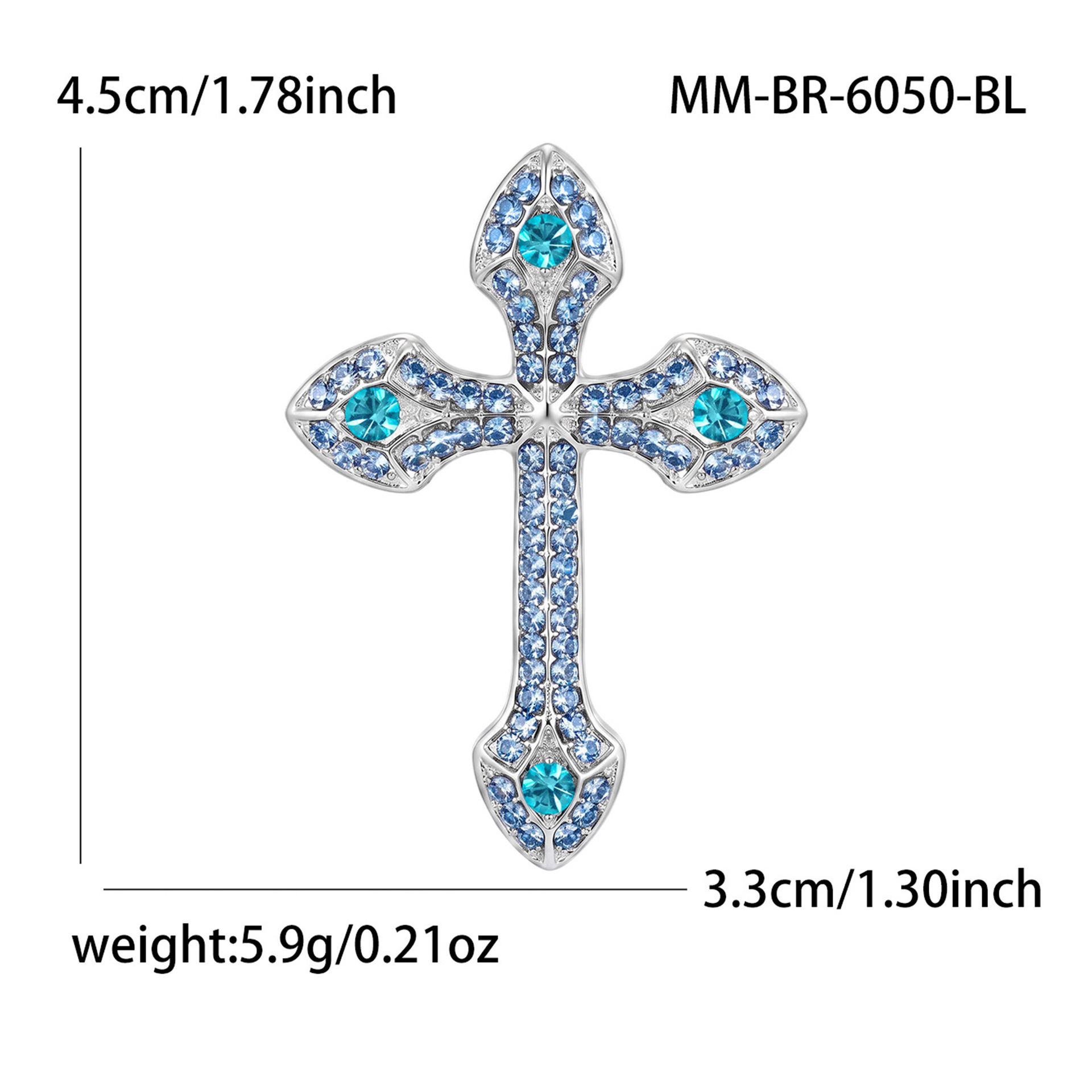 White K-Blue 6050-BL