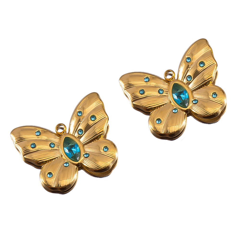 7:Butterfly-blue diamond-21x17mm