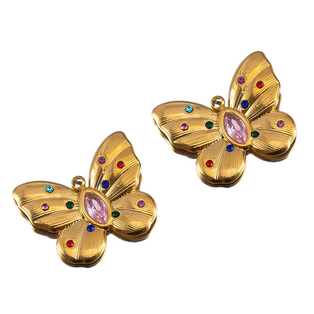 9:Butterfly-colored diamond-21x17mm