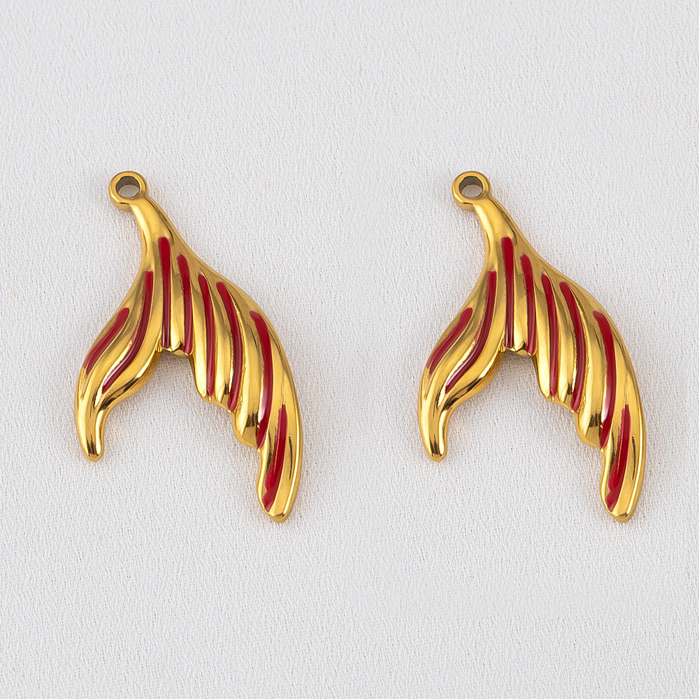 25:Fishtail-red-16.3x30mm
