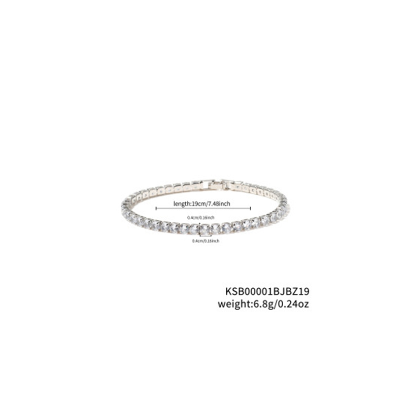 3:4.0 platinum white diamond-19cm