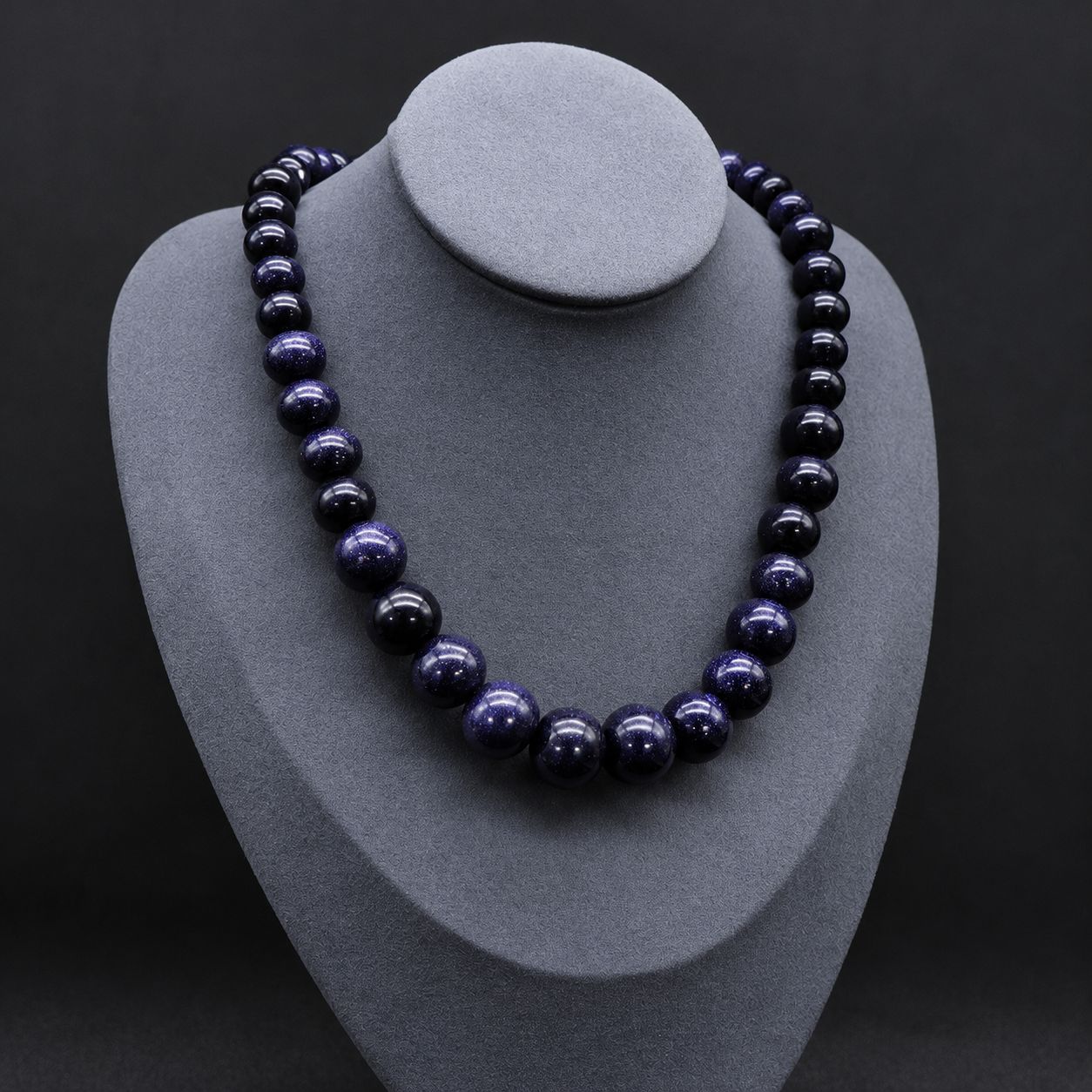 Blue Goldstone synthetic