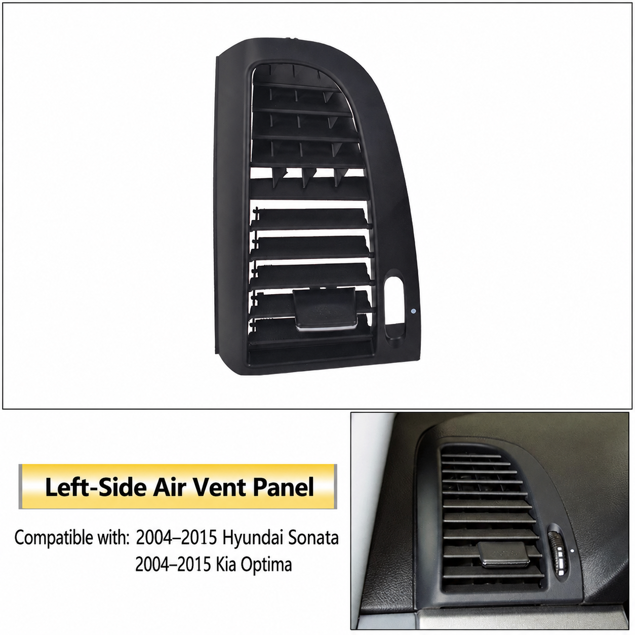 Left Air Outlet Panel