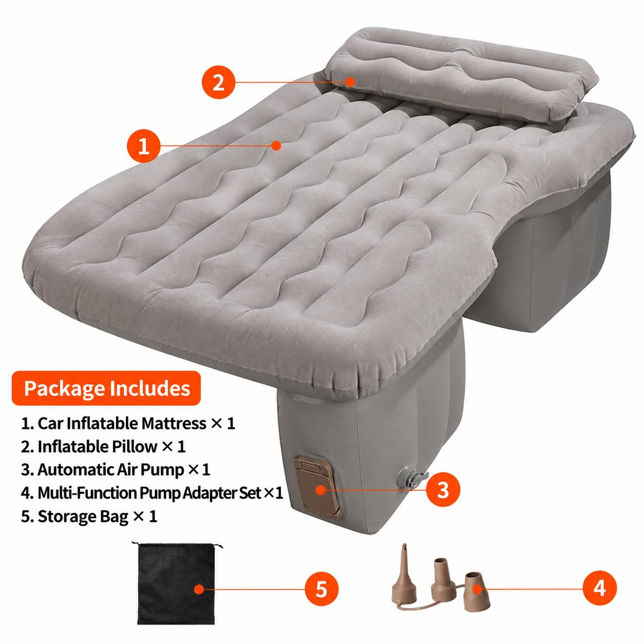 13086 Automatic Inflating Version, Gray