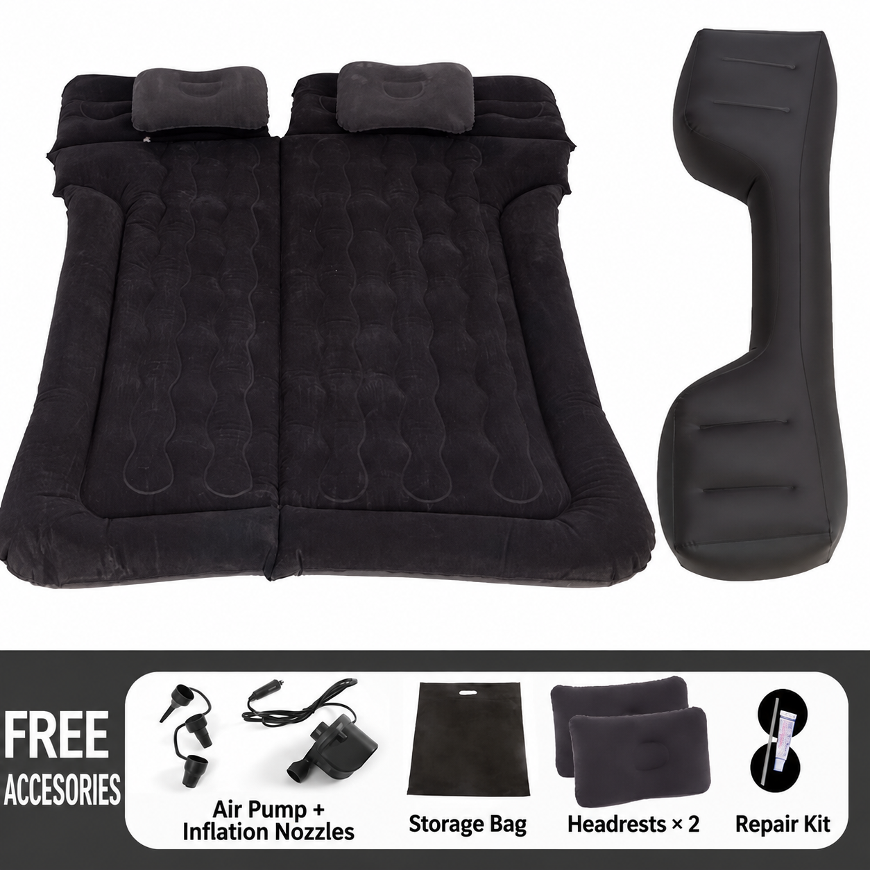 12348 Extended Foot Pad, Black