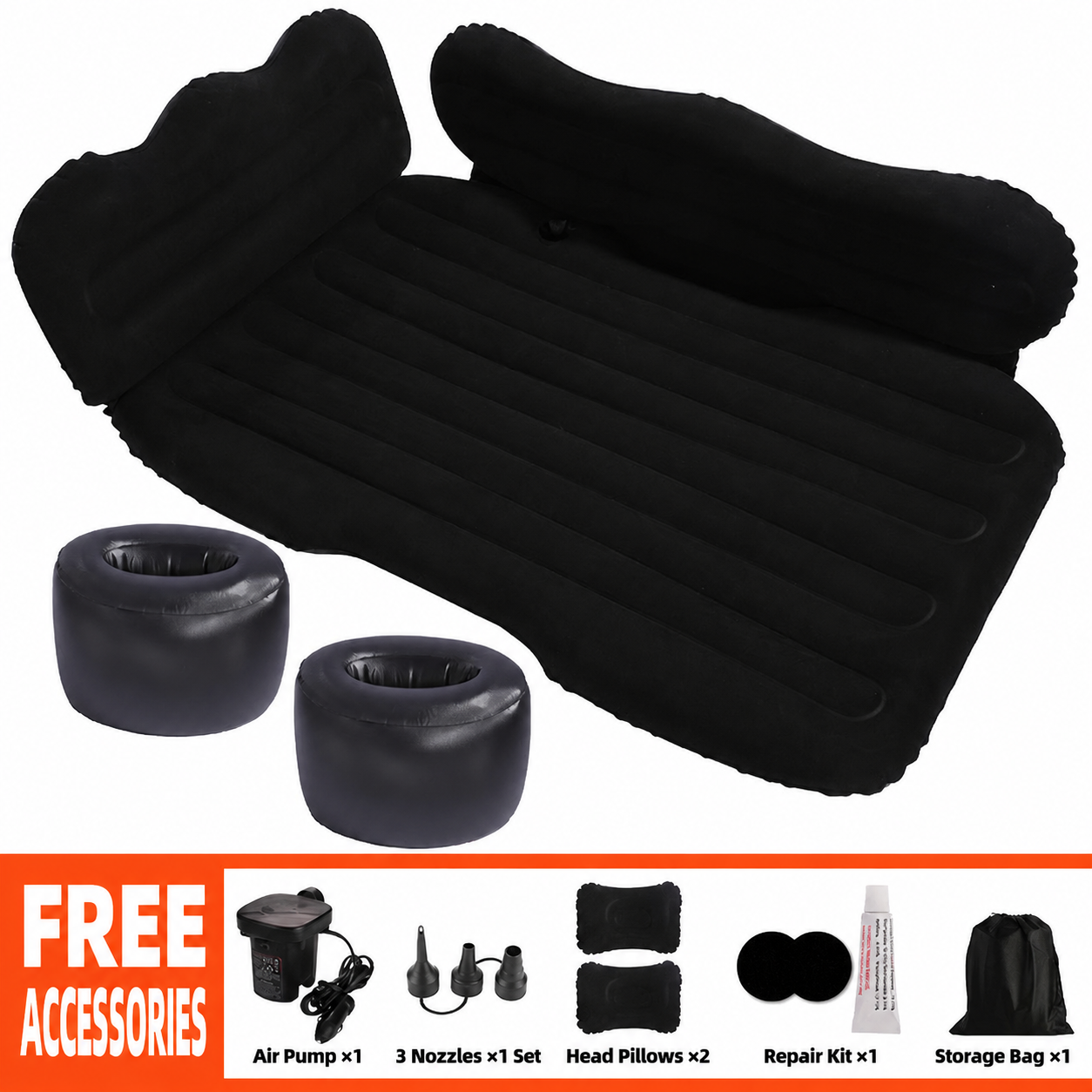 12535 Mountain Peak Style Dual Gear Black