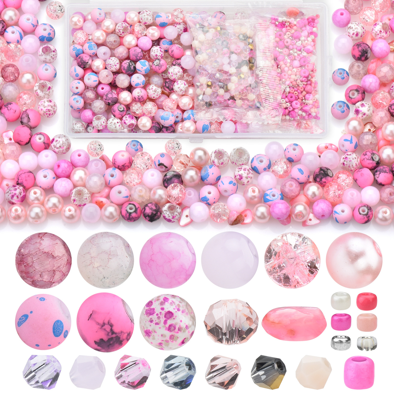 Pink color scheme 900 pieces
