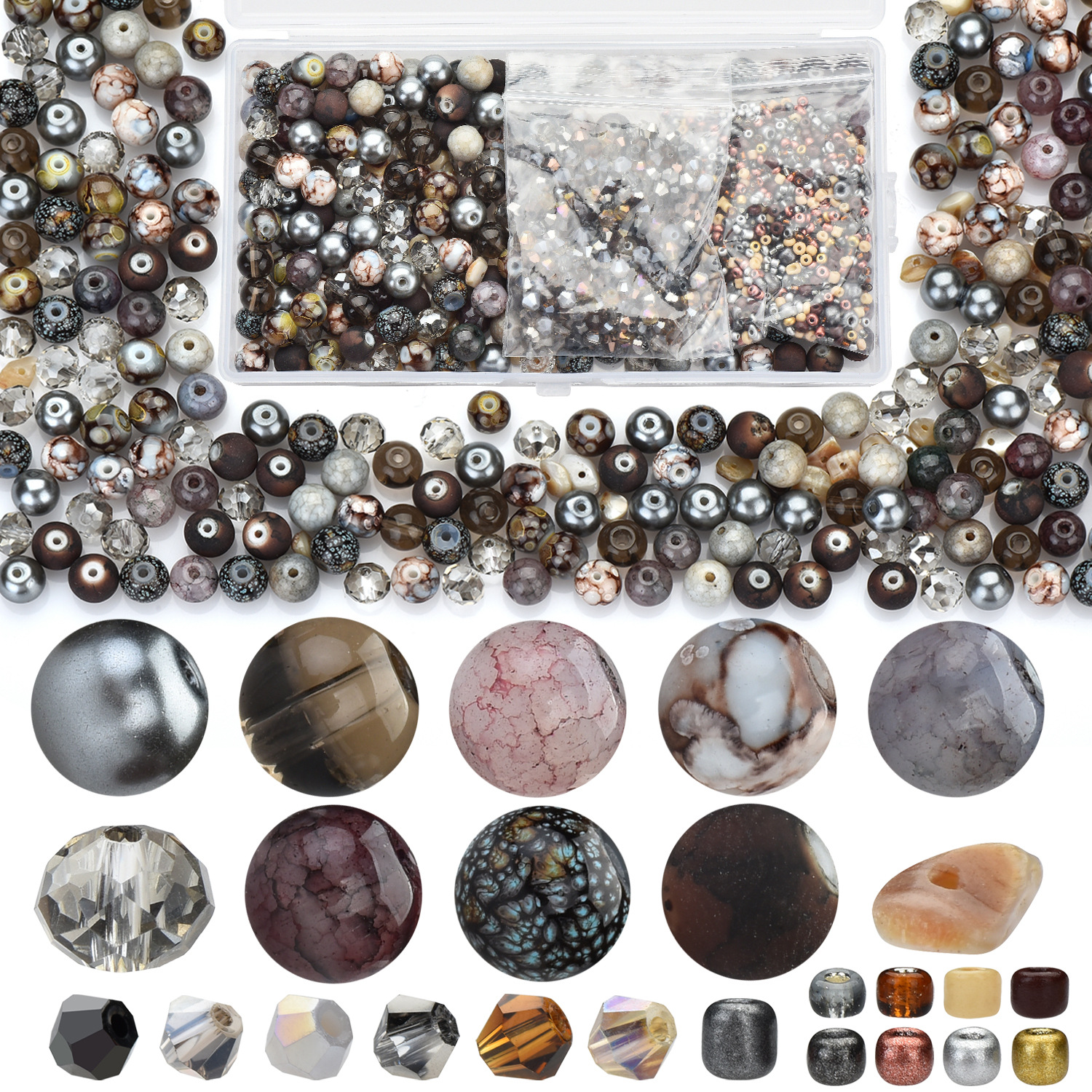 Deep amber series 900 pieces