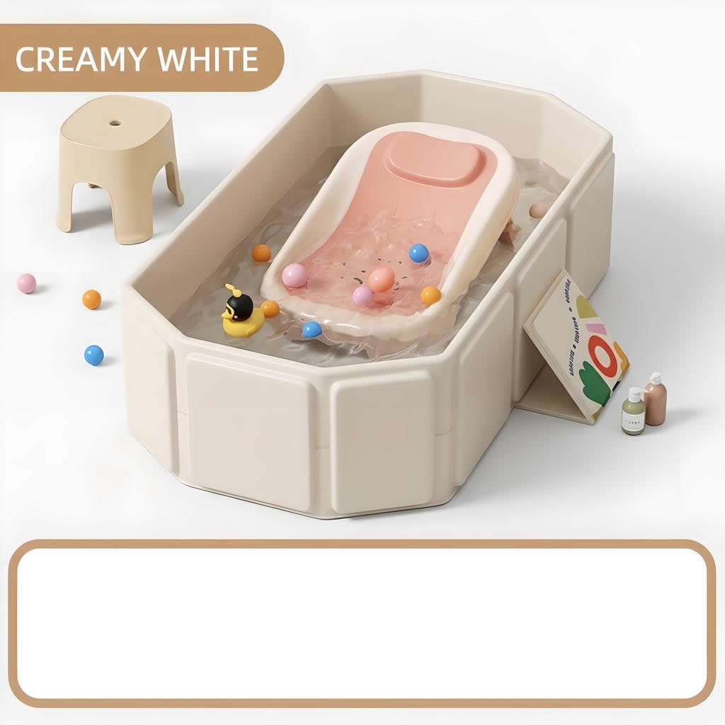 creamy white
