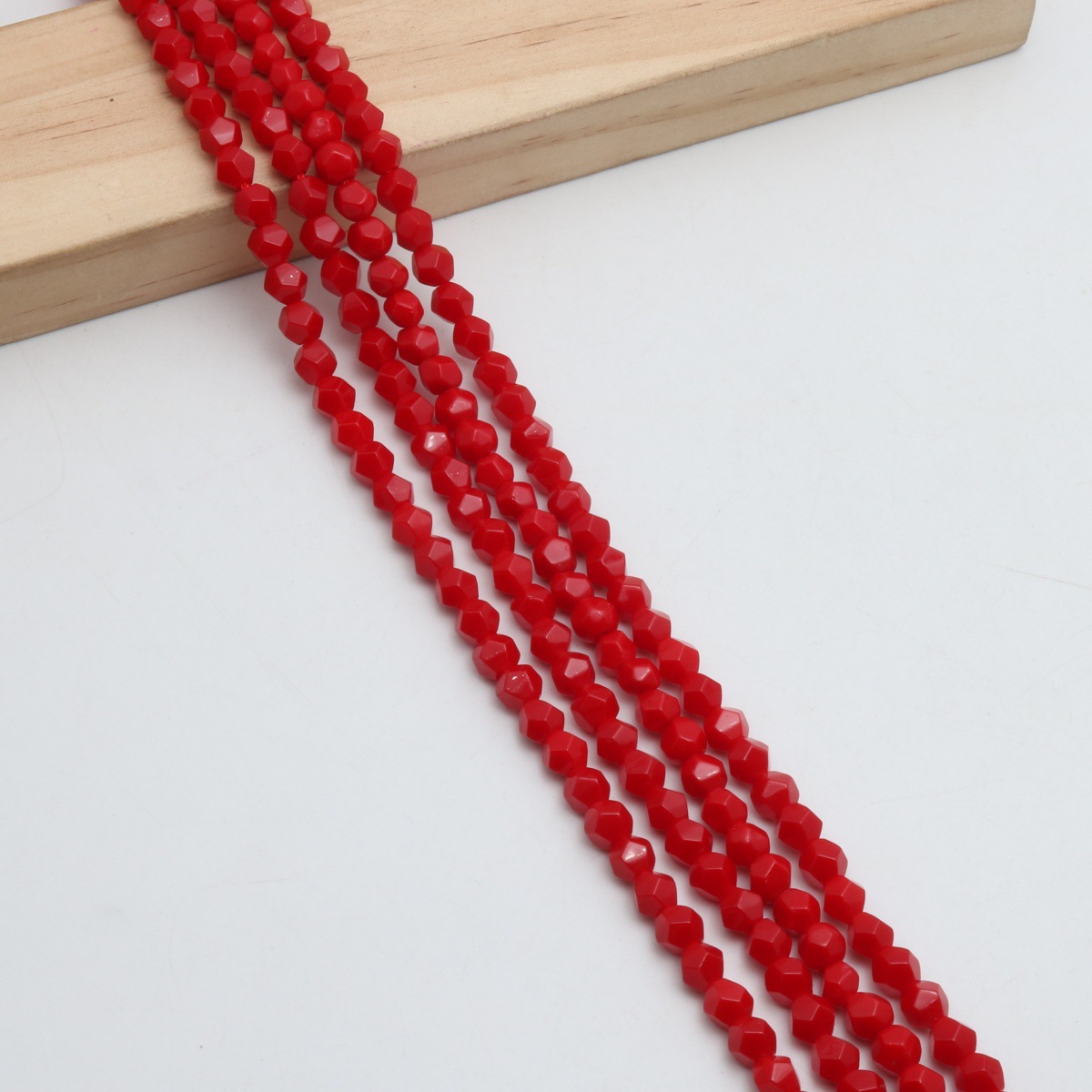 Red 6mm (about 61 Pc/Strand)